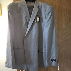 Elegant Gray Men's Blazer
